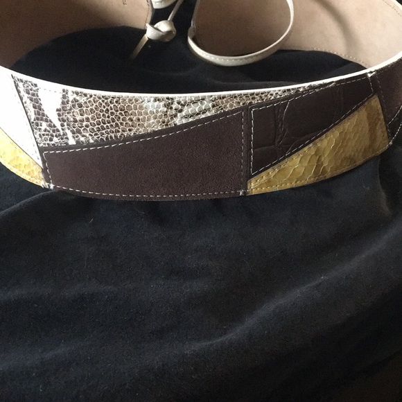 Genuine leather tie belt - Picture 6 of 9